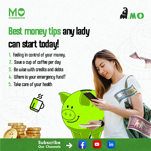 Best money tips any lady can start today!